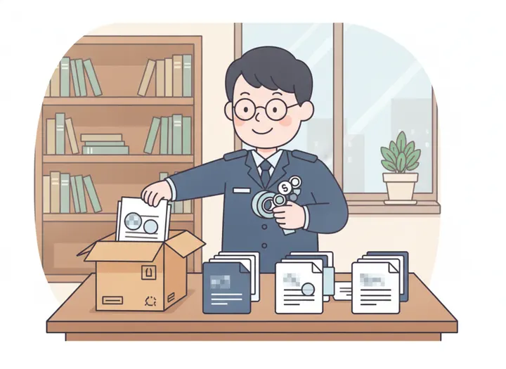 구형 hwp는 hwpx 또는 PDF로 변환해서 (비식별한 사본을) 넣어라 설명 삽화