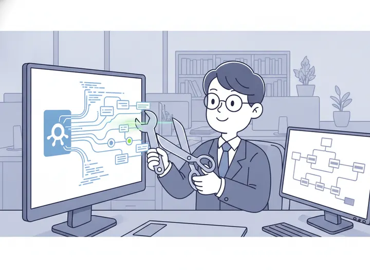 다이어그램은 mermaid·draw.io '텍스트/코드'로 뽑아 직접 편집한다 설명 삽화